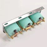 Chrome 2inch Triple Gauge Kit Volt Meter Water Temp Temperature Gauge Oil Press Pressure Gauge Car Meter - Image 4