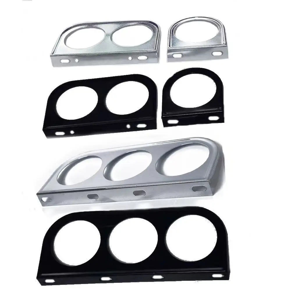 A3da0cd56d7ab4a42a5c40c1d31bc0f0bA.webp Hot Selling Diameter 52mm 2 Inches Modified Instrument Single/double/three Hole Black/silver Iron Bracket - Image 1