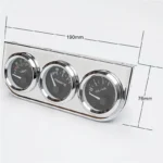 2024 Cheap 2 52MM Triple Gauge Kit Water Temperature Gauge Oil Press Pressure Meter - Image 5