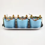 Chrome 2inch Triple Gauge Kit Volt Meter Water Temp Temperature Gauge Oil Press Pressure Gauge Car Meter - Image 5