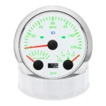 85mm 3 in 1 Gauge GPS Speedometer 120MPH With Tacho Fuel Level Gauge for Boat - Image 3