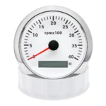 4000RPM Motorcycle LCD 7 Colors Backlight Motorcycle Meter Gauge Tachometer