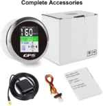 GPS Digital Multi-Function Gauge Waterproof Digital Multi-function GPS Speedometer for Marine and Automotive - Image 6