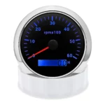High Quality Auto Parts Diesel Tachometer 85mm Analog 4000 RPM Marine Tachometer Gauge - Image 6