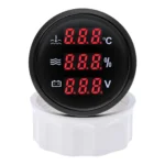 2 52mm 3 in 1 Digital Gauge Water Temp Water Level Voltmeter for Boat Car Truck - Image 3