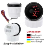 Hot Boat Marine Yacht Gauge 52mm Trim Gauge 12/24V 0-190ohm 167-10ohm - Image 6