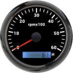 85MM GPS Speedometer Gauge 0-200MPH Tachometer&4 in 1 Gauge for Boat Car Truck - Image 3