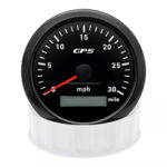85mm Adjustable Digital Display Universal 30 MPH Car Boa GPS Speedometer