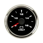 Volt Meter 2 52mm 8-18 Volts Gauge Black Face Red Led Car Meter Auto Parts - Image 3