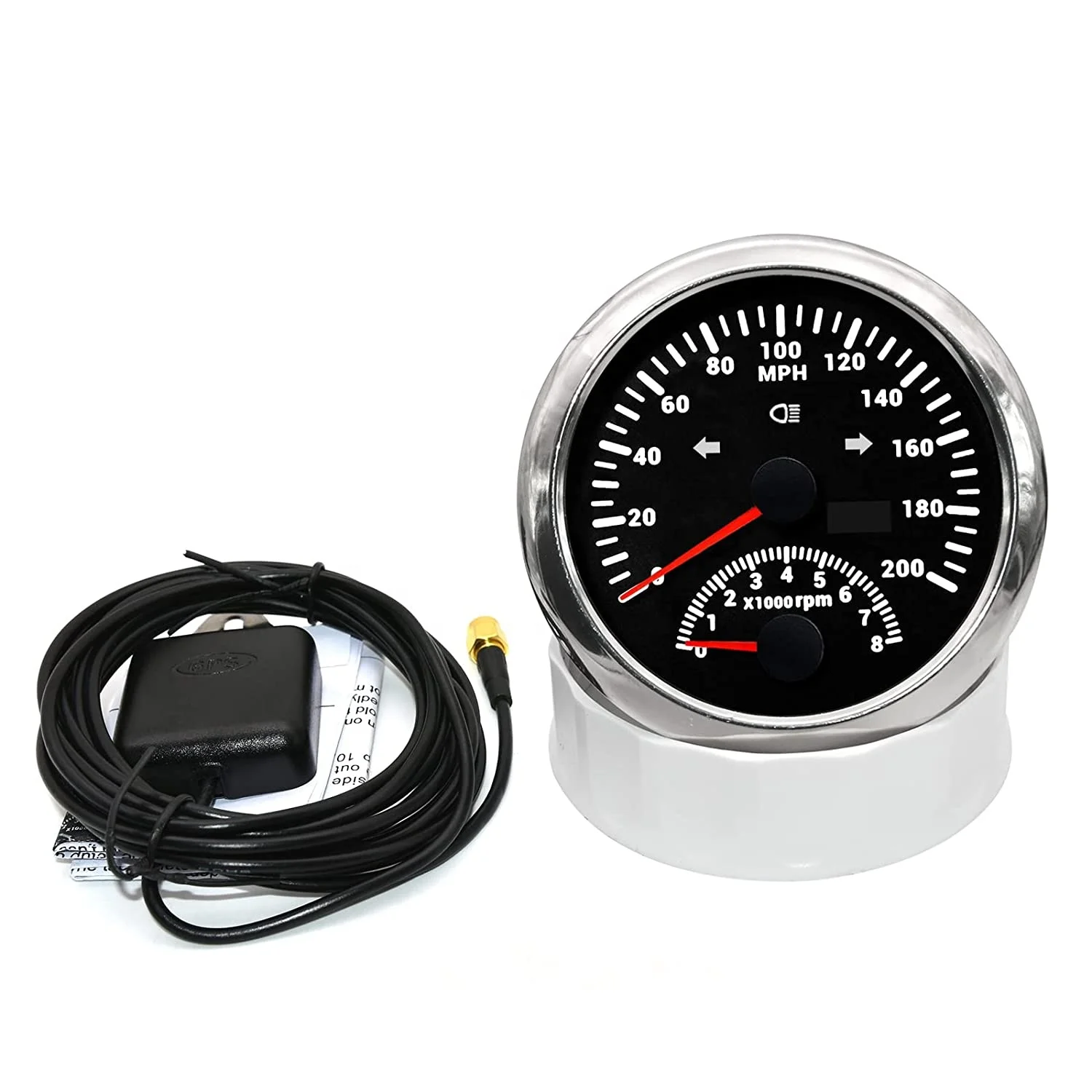 H03c73e4cc371479cb441dbbb10c90ca2n.webp 85mm Electrical GPS 120 KMH Needle With Digital Odometer for Heavy Truck Car Automobile Speedometer - Image 1