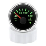 52mm Car Boat Water Temperature Gauge 40-120 Celcuis 7 Colors LED - Image 3