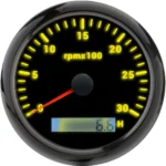 Universal Digital Tachometer 12V 24V Gasoline Engine RPM Gauge for Motorcycle Car - Image 3