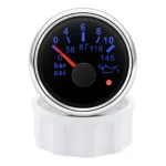 52mm 7 Colors LED Oil Pressure Pauge 0-10bar/0-145PSI for Boat Car Truck ATV SUV - Image 4