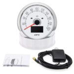 85MM White GPS Speedometer 200km/h Gauge for Boat Truck - Image 6