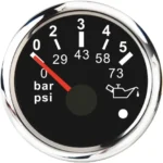 Digital Tachometer. Water Temp. Fuel Level. GPS Speedometer. Oil Pressure.Voltage Gauge Auto Meter - Image 4