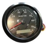 Black Pulse Engine 4000 Rpm Tachometer - Image 2