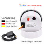 Customized for car and yacht 85mm 0-120MPH GPS speedometer - Image 2