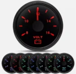 5 Gauge Set 85mm GPS Speedometer 0-160MPH With COG Trip Gauge & 52mm Fuel Gauge - Image 6