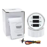 52mm Boat 3 in 1 Multifunction Gauge Fuel Level Water Temp Oil Pressure W/Sensor - Image 6