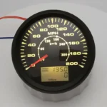 85mm High Quality Universal Car VDO 0~200 Kmh Mph Electric Gps Speedometer with Odometer - Image 6