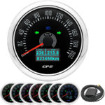 85MM GPS Speedometer 200km/h Gauge with Trip COG for Boat Car Truck Waterproof