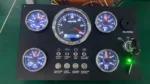 2024 Cheap DC12V/24V Engine Instrument Gauge Meter Panel for Car Marine Boats With Sensors - Image 2