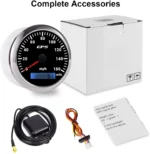 85mm Universal Car Truck Motorcycle Auto Meter GPS Speedometer Speedo Odometer 160mph/h With Backlight 12V 24V - Image 6