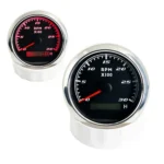 85mm Universal 1 2 3 4 5 6 8 Cylinder Tachometer with Sensor for Motorcycle Car - Image 5