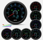 5 Gauge Set 85mm GPS Speedometer 0-160MPH With COG Trip Gauge & 52mm Fuel Gauge - Image 2