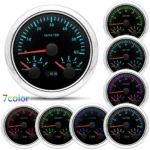 85mm 3In 1 Tachometer 0-6000RPM Fuel Gauge 240-33ohms Voltage 8-16V for Car Boat