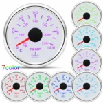 LED Auto Digital Gauge Racing Car Tachometer RPM Boost Vacuum Oil Press Water Temp Oil Temp Gauge Full Set - Image 5