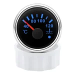 52mm Car Boat Water Temperature Gauge 40-120 Celcuis 7 Colors LED - Image 5
