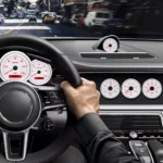 85MM GPS Speedometer 120MPH & Tacho 6000RPM Water Temp Fuel Level Oil Pressure Voltage with Sensor - Image 3