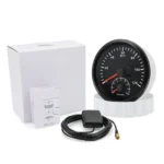 110mm Black GPS Speedometer 120MPH With Tachometer With Turn Signal High Beam - Image 6