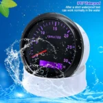 AUTO METER 3000RPM Autogage Tachometer 3.750 in Black Dial/Black Bezel - Image 4