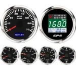 52MM Car GPS Speedometer/Tacho 7000RPM/Fuel Level/Oil Pressure/Water Temp/Volt