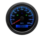 85MM 7 Colors LED Digital GPS Speedometer 0-200MPH With Turning Light for Car - Image 6