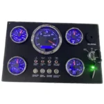 Boat Marine Engine Indicator Gauge Set With Oil Pressure Gauge - Image 2
