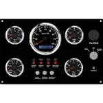 Hot Sale 300*190mm 8-16V 0-5bar Waterproof Rust-proof Marine Dashboard Switch Panel Boat Dashboards With Cover Box - Image 5