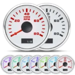 52MM GPS Speedometer 0-200 MPH Tachometer 0-8000RPM for Car Marine Boat Truck - Image 2