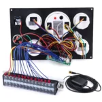 Speedometer and Tachometer Waterproof Marine Instrument Panel Boat Instrument Panel Boat Dashboards - Image 2