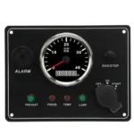 RV Boat Marine Instrument Dashboard Engine Gauge Panel - Image 4