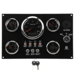 Custom 24V Engine Instruments Panel Boat Dashboard