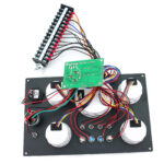 5 Gauge Set with Instrument Panel 0-8000 RPM 7 Colors LED for Marine Boat Yacht - Image 5