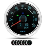 Boat Marine GPS Speedometer 160KMH With Turning Light High Beam Red Led