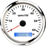 7000 Rpm Outboard diesel Gauge Electronic Tachometer - Image 3