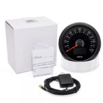 85MM Black GPS Speedometer 120MPH Gauge with Turning Light for Motorcycles Boat - Image 6
