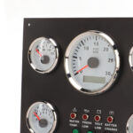 Needle Instrument Dash Panel Cover Bezel Marine Gauge Cluster - Image 3