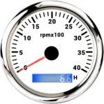 7000 Rpm Outboard diesel Gauge Electronic Tachometer - Image 2