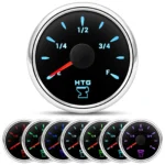 52mm Sewage Water Tank Level Gauge 240-33ohms 7Colors LED for Marine/Boat/Yacht